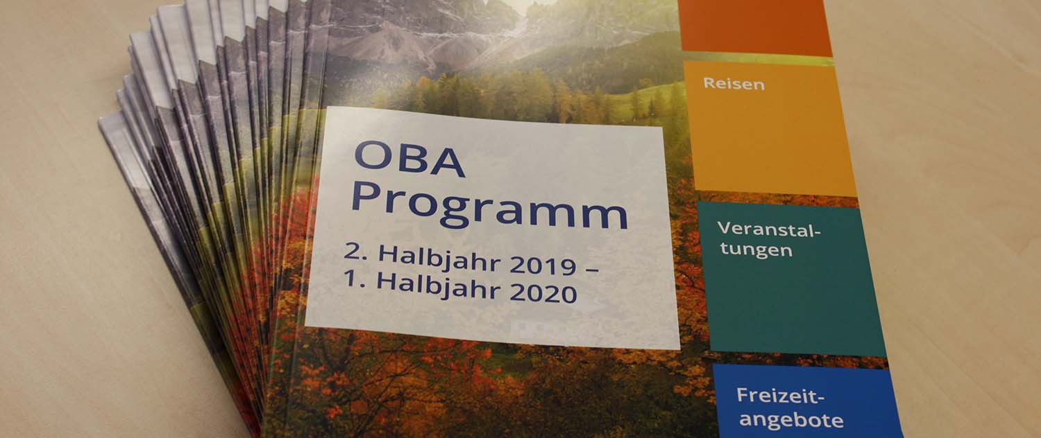 Neue Inhalte, neues Aussehen, das neue OBA Programm